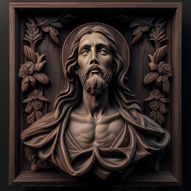 3D model st jesus (STL)